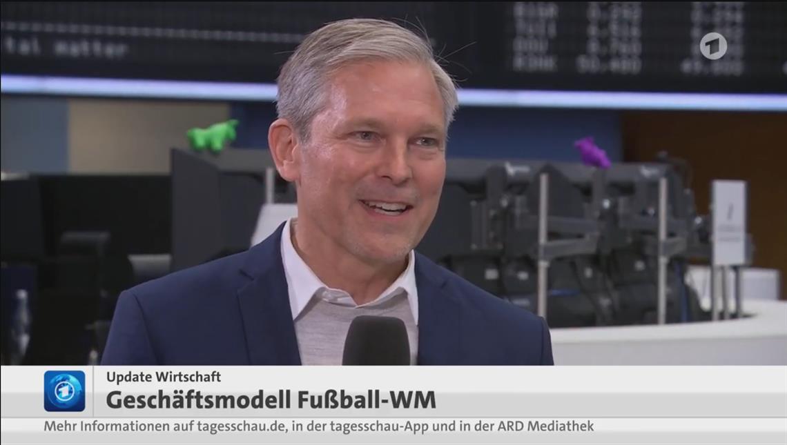 Fußball-WM '26: accadis steht in der ARD Rede und Antwort zum Milliardengeschäft